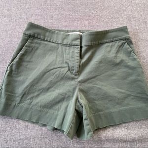 Loft shorts, size 4, Light Green Khaki, The Riviera Short 4” inseam summer chino